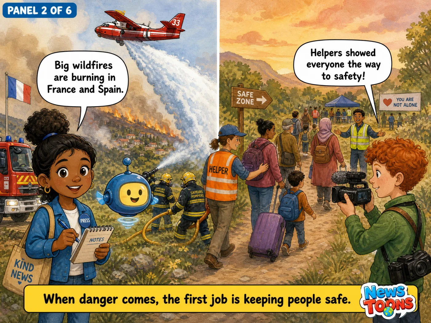 Panel 2: Big Fires in Europe