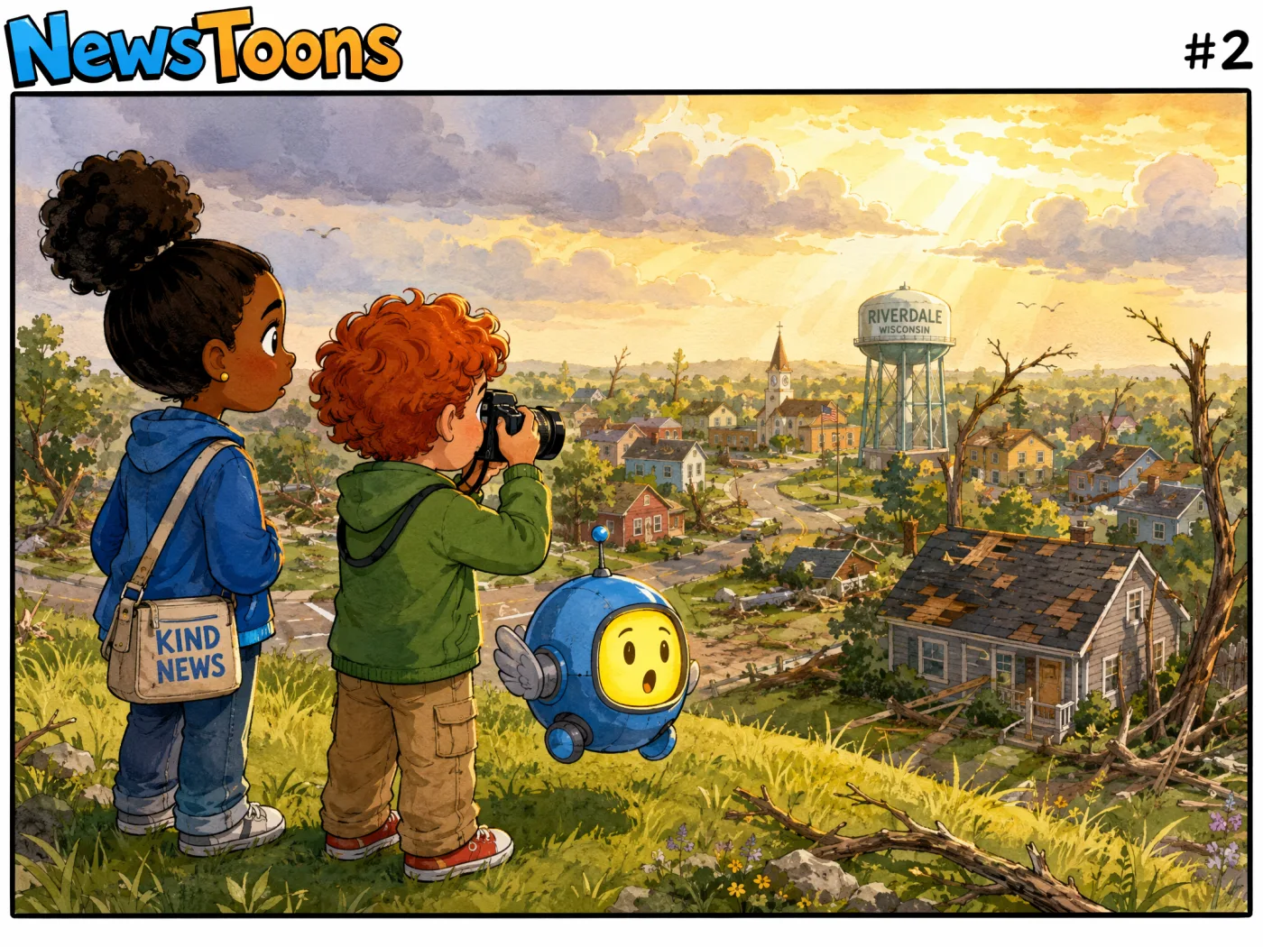 Panel 2: Wisconsin Tornado