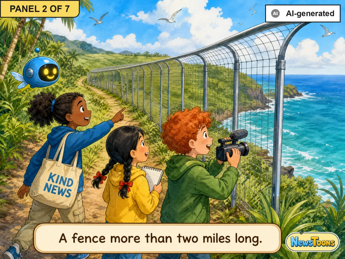 Panel 2: A Fence Two Miles Long