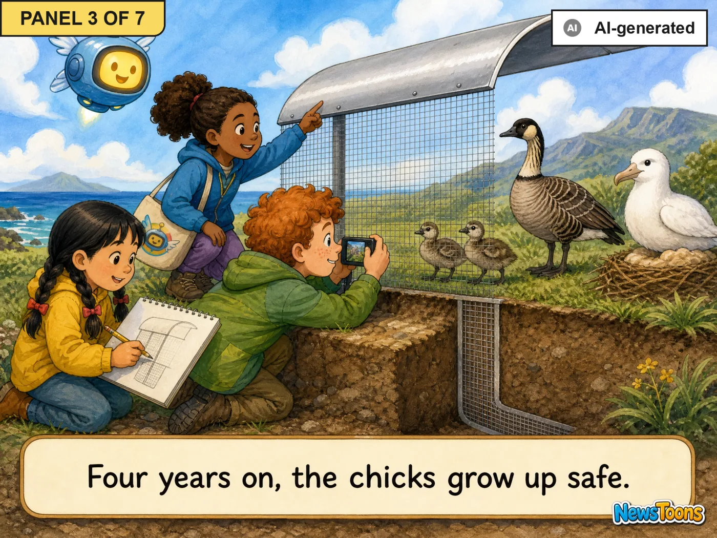 Panel 3: How the Fence Works