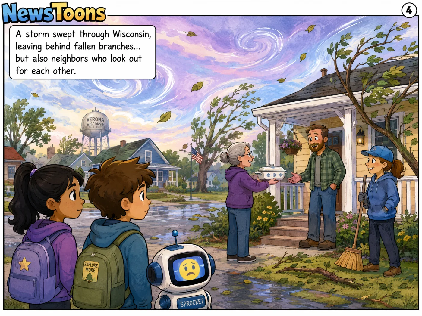 Panel 4: Wisconsin Storms