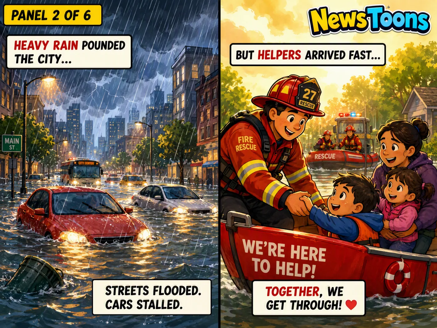 Panel 2: Flash Flooding