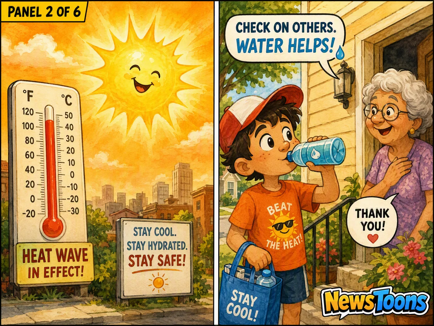 Panel 2: Heat Wave