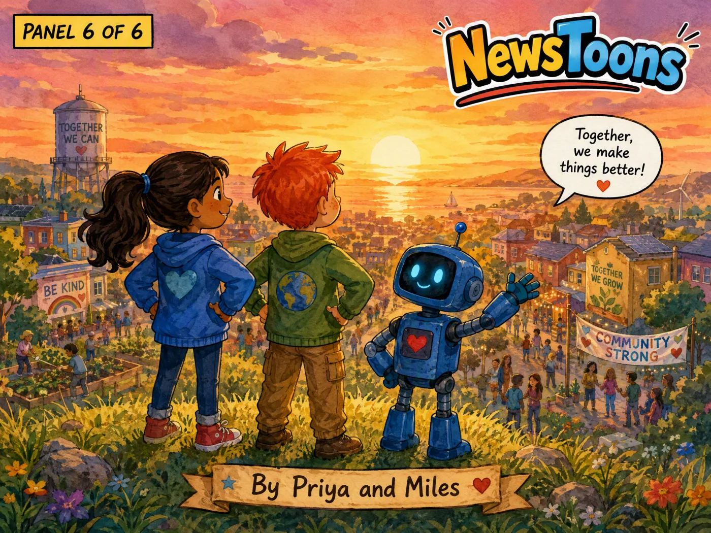 Panel 6: Resolution