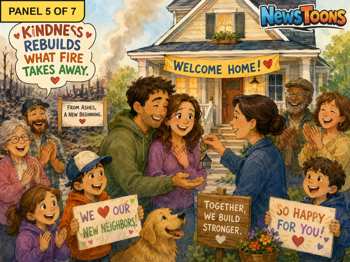 Panel 5: Community's Gift