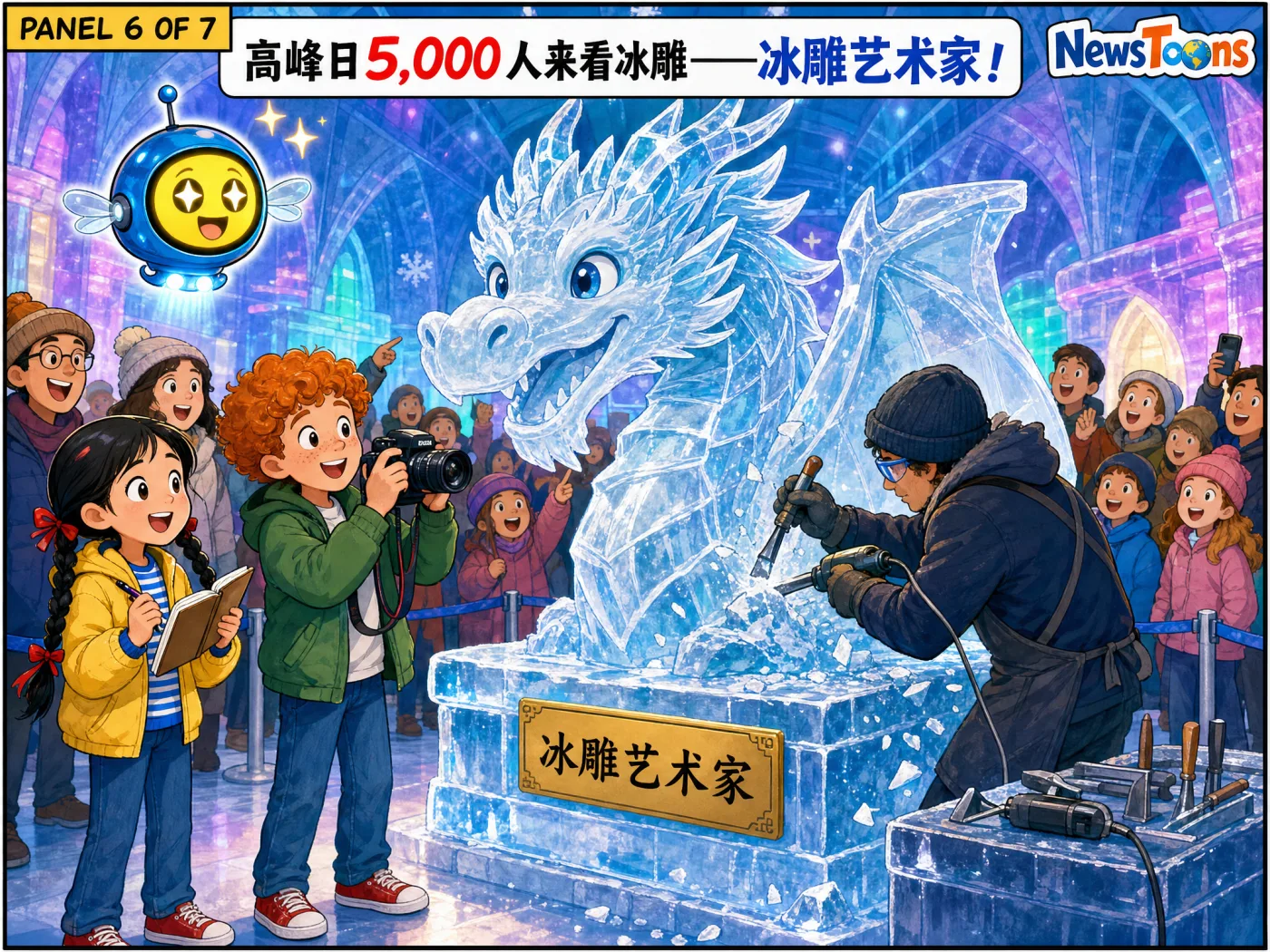Panel 6: 冰雕艺术家