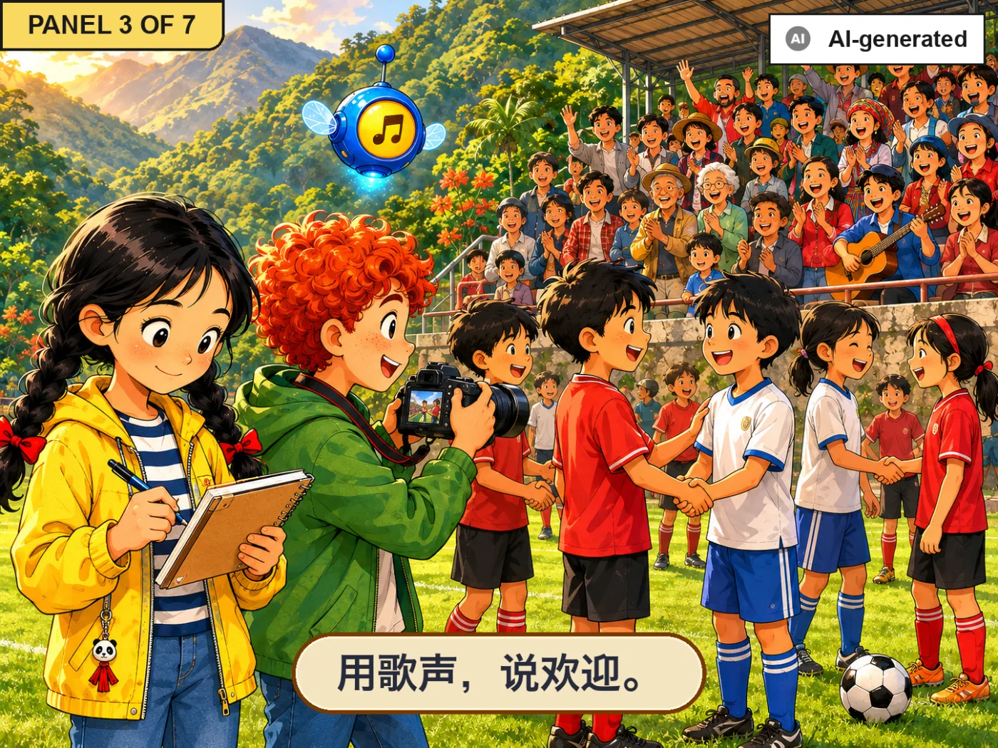 Panel 3: 比赛结束以后